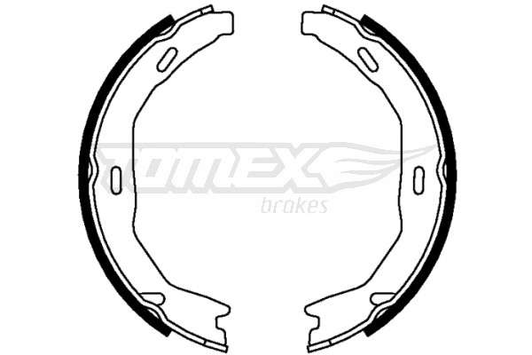 TOMEX Brakes Bremsbackensatz